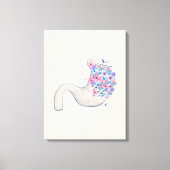 Stomach anatomiscanvas voor bloemperken, medisch c canvas afdruk (Voorkant)