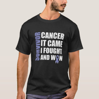 Stomach Cancer Fight Cancer Ribbon T-shirt