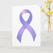 Stomach Cancer Periwinkle Kaart (Gele Bloem)