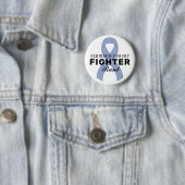 Stomach Cancer Ribbon White Button (In situ)