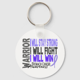 Stomach Cancer Warrior Sleutelhanger