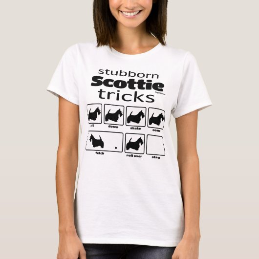 Stombborn Scottie Tricks T-shirt (Voorkant)