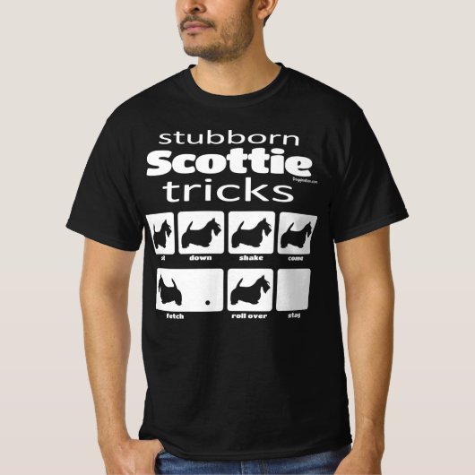 Stombborn Scottie Tricks T-shirt (Voorkant)