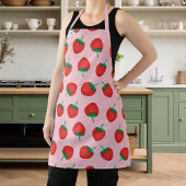 Stombes en aardbei schort