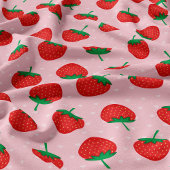 Stombes en aardbei stof