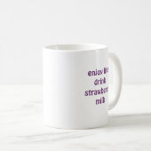 Stombes melk koffiemok (Voorkant rechts)