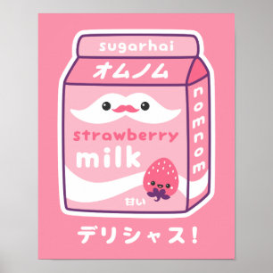 Stombes melk poster