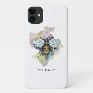 Stombijen en regenboogwas Case-Mate iPhone case