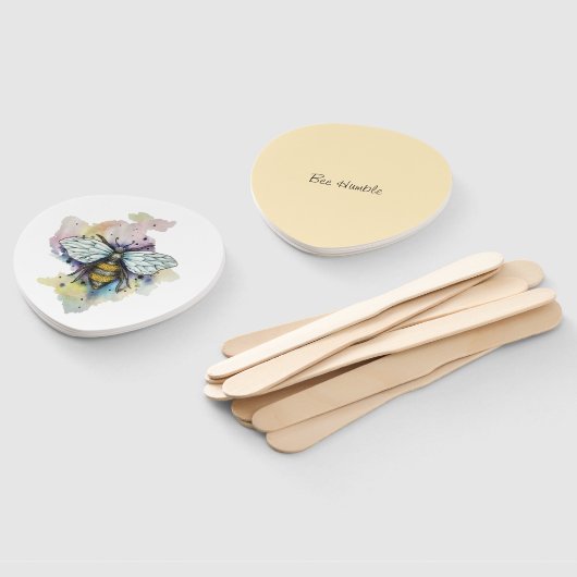 Stombijen en regenboogwas handwaaier (Niet-gemonteerd)