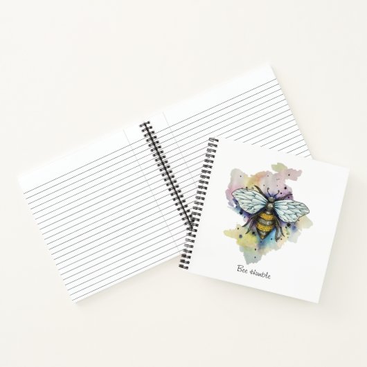 Stombijen en regenboogwas notitieboek (Binnen)