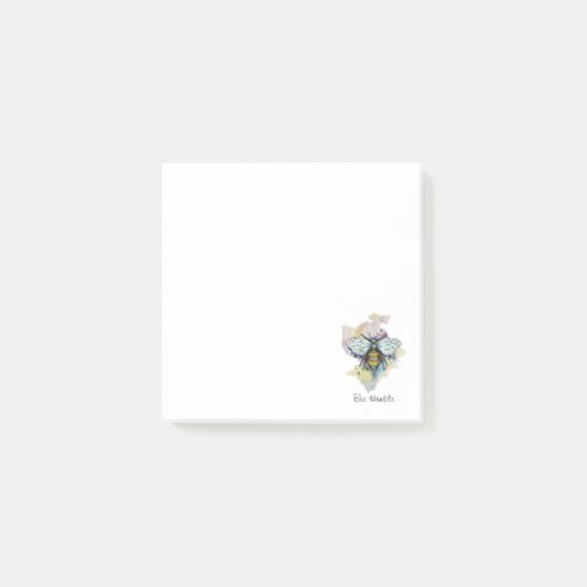Stombijen en regenboogwas post-it® notes (Voorkant)