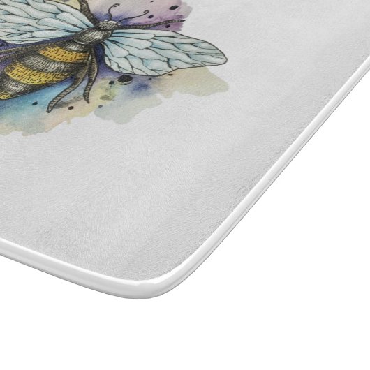 Stombijen en regenboogwas snijplank (Hoek)