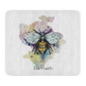 Stombijen en regenboogwas snijplank (Voorkant)