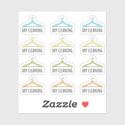 Stomerij Kleerhanger Taken Herinnering Planner Sticker (Vel)