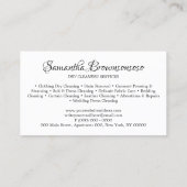 Stomerij Monogram Stomerij Hanger Visitekaartje (Achterkant)