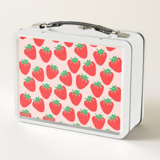 Stomme aardbeien Lunch Box (Achterkant)