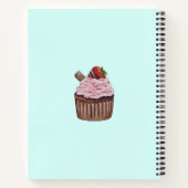 Stomme aardbeienbrood in Waterverf Notitieboek (Achterkant)