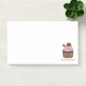 Stomme aardbeienbrood in Waterverf Post-it® Notes (Kantoor)