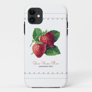 Stomme aardbeienvariëteiten Jouw naam toevoegen Case-Mate iPhone Case