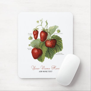 Stomme  aardbeienvariëteiten Jouw naam toevoegen Muismat