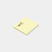 Stomme Afrikaanse tribale dameswerkbenodigdheden Post-it® Notes (Schuin)