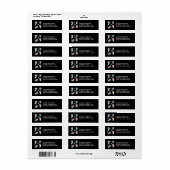 Stomme astronautdieren die in de ruimte zweven etiket (Full Sheet)