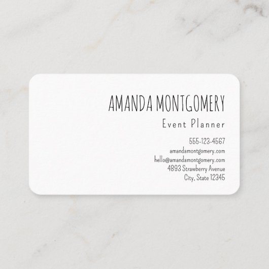 Stomme astronautdieren die in de ruimte zweven visitekaartje (Achterkant)