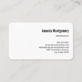 Stomme astronautdieren die in de ruimte zweven visitekaartje (Achterkant)