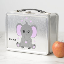 Stomme baby olifant in roze voor meisjes