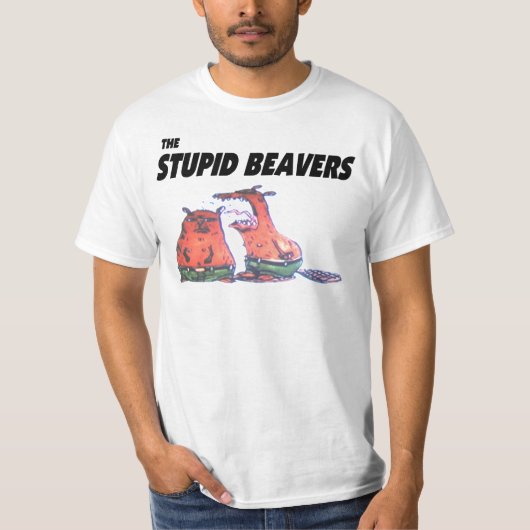 Stomme Beavers Shirt (Voorkant)