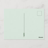 Stomme Beren in de bosblanco Dag van de Aarde Briefkaart (Achterkant)