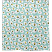 Stomme bijen Patroongordijn Douchegordijn (Voorkant)