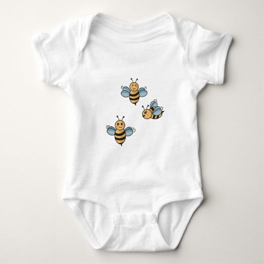 Stomme bijen romper (Voorkant)