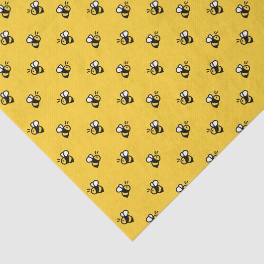 Stomme bijen tissuepapier (Detail)