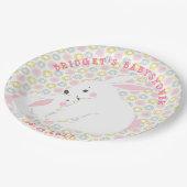 Stomme Borden voor moeder- en babymeisje Papieren Bordje (Gekanteld)
