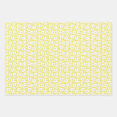 Stomme Bunnies met bloemen in pastelkleuren Inpakpapier Vel (Voorkant 3)