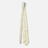 Stomme Bunnies met lentedagen en vlinders Stropdas (Achterkant)