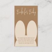 Stomme bunny boeken voor baby informatiekaartje (Voorkant)