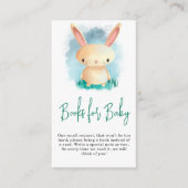 Stomme bunny boeken voor baby informatiekaartje (Voorkant)