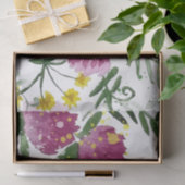 Stomme bunny in waterverf bloemen tissuepapier (Geschenk)