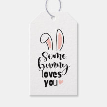 Stomme Bunny vertrekt een beetje Bunny van je roos