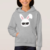 Stomme Bunny, witte Bunny, Bunny met zonnebril (Voorkant)