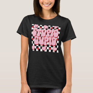 Stomme Cupid Anti-Valentijnsdag jongens Meisjes Ki T-shirt