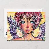 Stomme Cupid Briefkaart (Voorkant / Achterkant)