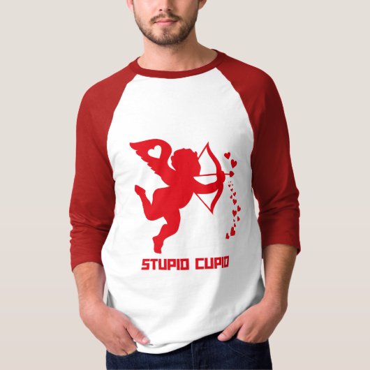Stomme Cupid T-shirt (Voorkant)
