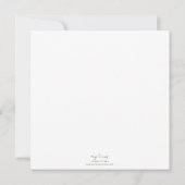 Stomme Cupido, platte briefkaart (Achterkant)