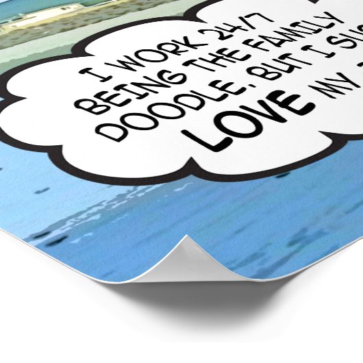 Stomme Dagen Comics houden van mijn werk! Poster (Hoek)