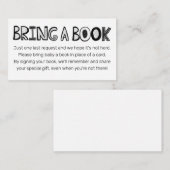 Stomme deukelboeken voor Baby Informatiekaartje (Voorkant / Achterkant)