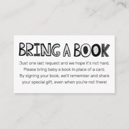 Stomme deukelboeken voor Baby Informatiekaartje