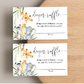 Stomme dieren geslachtsneutrale diapelloten informatiekaartje